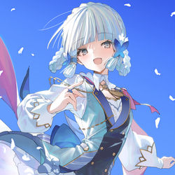 This is a pixiv picture whose title is 綾華.
