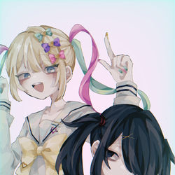 This is a pixiv picture whose title is 無題.