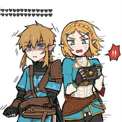 This is a pixiv picture whose title is 姫さまタックル.