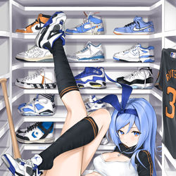 This is a pixiv picture whose title is sneaker collection.