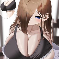 This is a pixiv picture whose title is この運動着全然合わない···.
