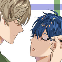This is a pixiv picture whose title is アイシャドウ.