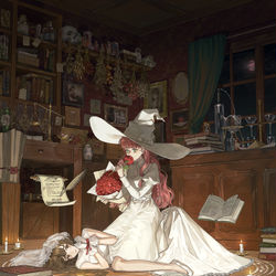 This is a pixiv picture whose title is 無題.