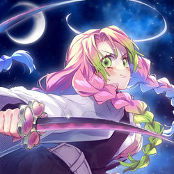 This is a pixiv picture whose title is 恋の戦士.