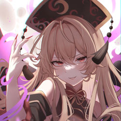 This is a pixiv picture whose title is 6月といえば純狐.