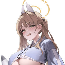 This is a pixiv picture whose title is ブルアカ / モエ.