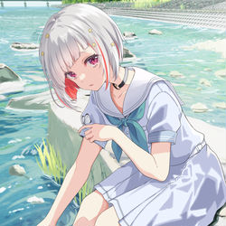 This is a pixiv picture whose title is 綴理先輩.