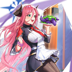 This is a pixiv picture whose title is 牛牧ジュリ.