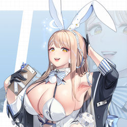 This is a pixiv picture whose title is バニーエマ.