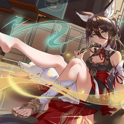 This is a pixiv picture whose title is 停云.