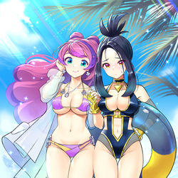 This is a pixiv picture whose title is ミモザとキハダ.