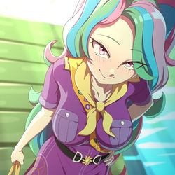 This is a pixiv picture whose title is Princess Celestia.