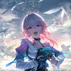 This is a pixiv picture whose title is 三月七.