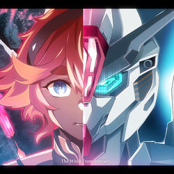This is a pixiv picture whose title is The Witch From Mercury.