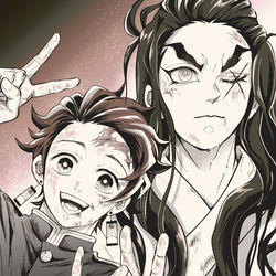 This is a pixiv picture whose title is 大好きコンビ.
