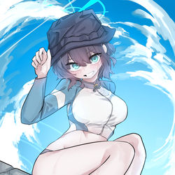This is a pixiv picture whose title is 水着サキかわいい！.