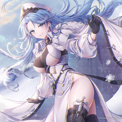 This is a pixiv picture whose title is アズールレーン.