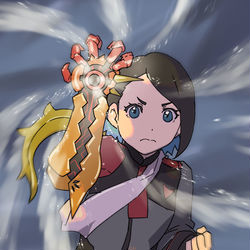 This is a pixiv picture whose title is 水星のファーストブリット.