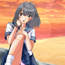 This is a pixiv picture whose title is 女の子(再投稿).
