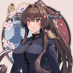 This is a pixiv picture whose title is 大和🌸.
