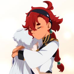 This is a pixiv picture whose title is 22話視聴後に脳が回復したスレミオ落書き集.