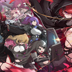 This is a pixiv picture whose title is 연꽃위에 피는 장미 1부.