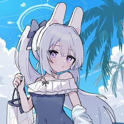 This is a pixiv picture whose title is 水着ミヤコ.