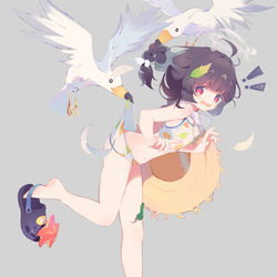 This is a pixiv picture whose title is miyu.