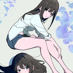This is a pixiv picture whose title is エチュードは1曲だけ.