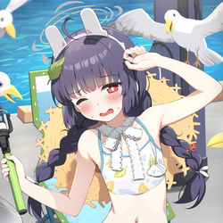 This is a pixiv picture whose title is 水着ミユ.