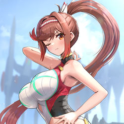 This is a pixiv picture whose title is カギロイ.