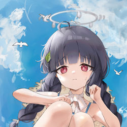 This is a pixiv picture whose title is 霞沢ミユ.