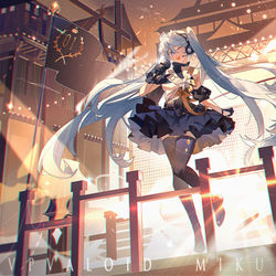 This is a pixiv picture whose title is mikumikumikumi~.