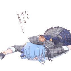 This is a pixiv picture whose title is 床街.