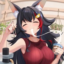 This is a pixiv picture whose title is そうめんちゅるちゅる～♪（ずぞぞぞぞぞっ！）.