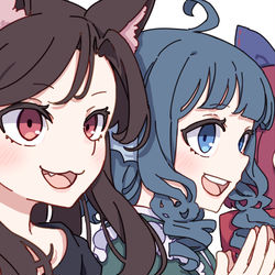 This is a pixiv picture whose title is 草の根妖怪ネットワーク.