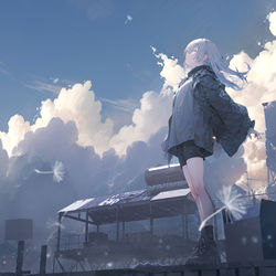 This is a pixiv picture whose title is Dandelion.