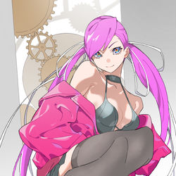 This is a pixiv picture whose title is レインボーアイ.