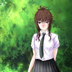 This is a pixiv picture whose title is 桧山水羽.