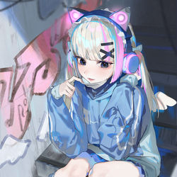 This is a pixiv picture whose title is 久しぶりにピンク.
