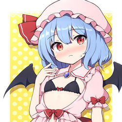This is a pixiv picture whose title is エッチ衣装レミリア.