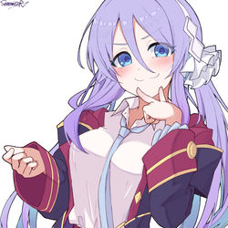 This is a pixiv picture whose title is テレ女のやべーあね.