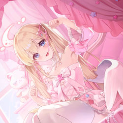 This is a pixiv picture whose title is 【仕事絵】❤️🎀.