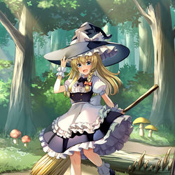This is a pixiv picture whose title is TENITOL 霧雨魔理沙.