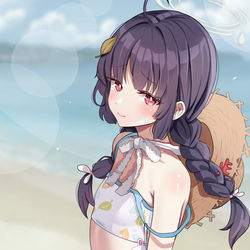 This is a pixiv picture whose title is 水着ミユ.