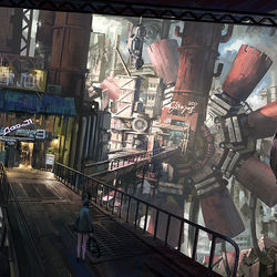 This is a pixiv picture whose title is Dynamo Shoppers.