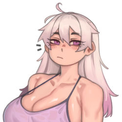 This is a pixiv picture whose title is Violet💜.