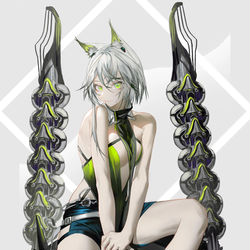 This is a pixiv picture whose title is 凯尔希.