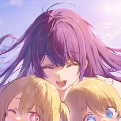 This is a pixiv picture whose title is Hug.
