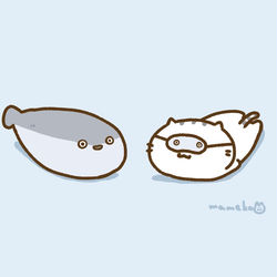 This is a pixiv picture whose title is サカバンバスピスとねこ.